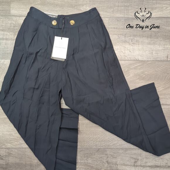Who What Wear Pants - Who What Wear High Rise Wide Leg Crop Pants Size 2